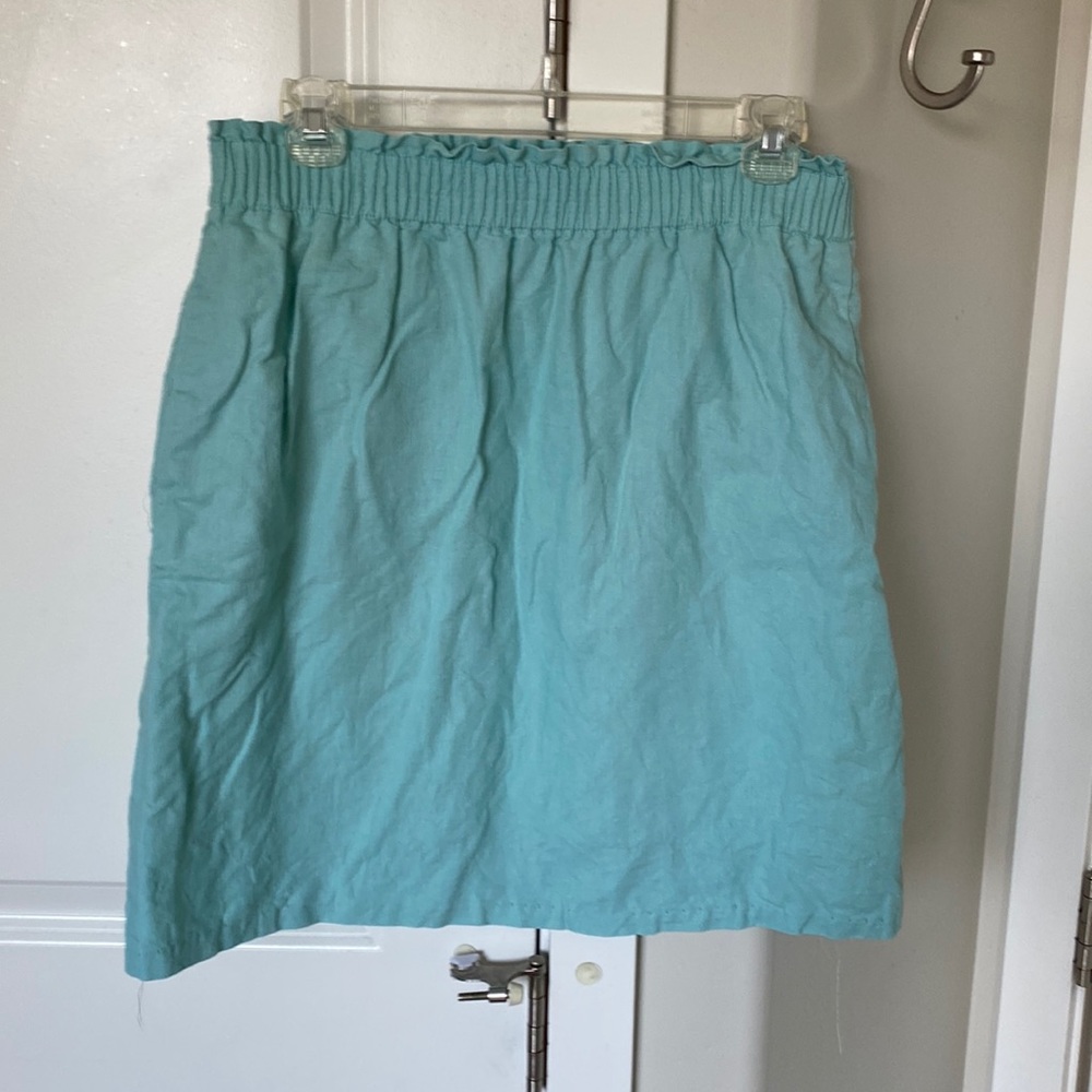 J crew elastic waist skirt